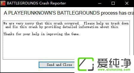 W10\(yn)гu(bo)e(cu)BATTLEGROUNDS Crash Reporterôk