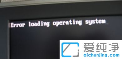 Win10ϵy(tng)_C(j)ʾerror loading operating systeme`