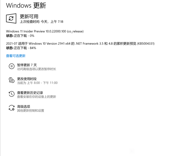 Windows 11 Insider Build 22000.100 A(y)[ Betal