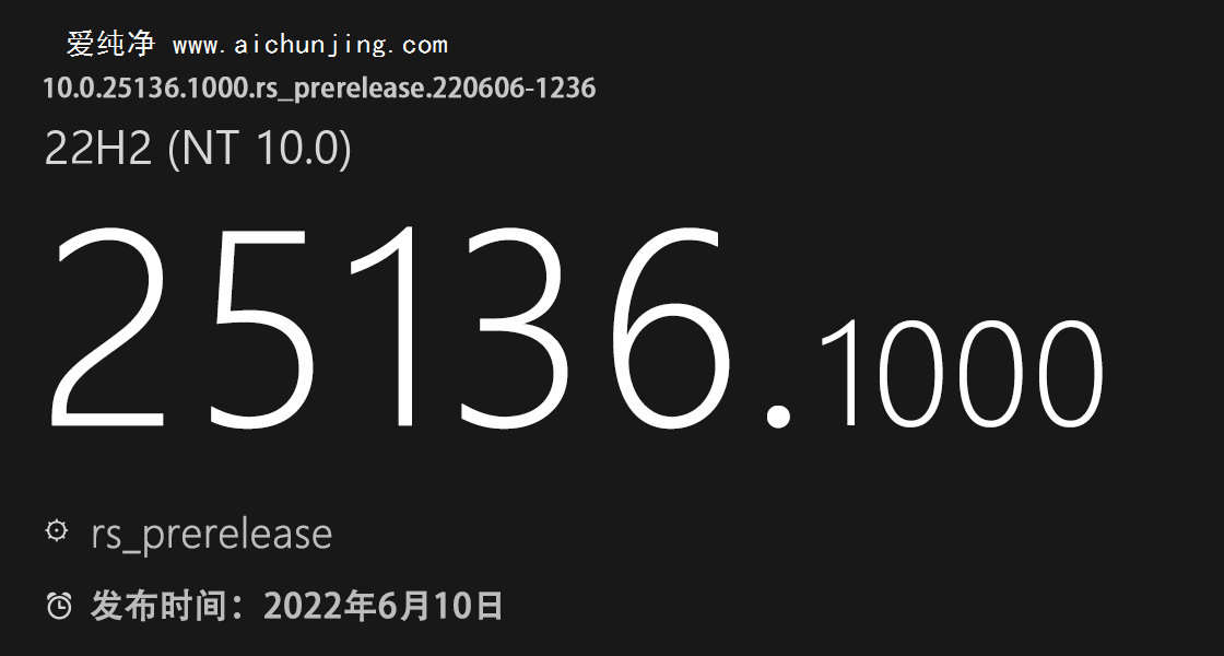 Win11 Build 25136.1000 A(y)[ϵy(tng)l(f)!