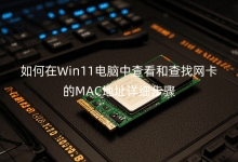 Win11Xв鿴ͲҾW(wng)MACַԔE